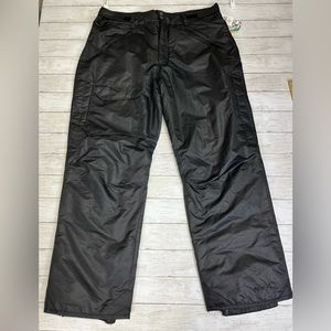 Pulse insulated Winter snow/ ski water/ wind proof pull on pants, XL